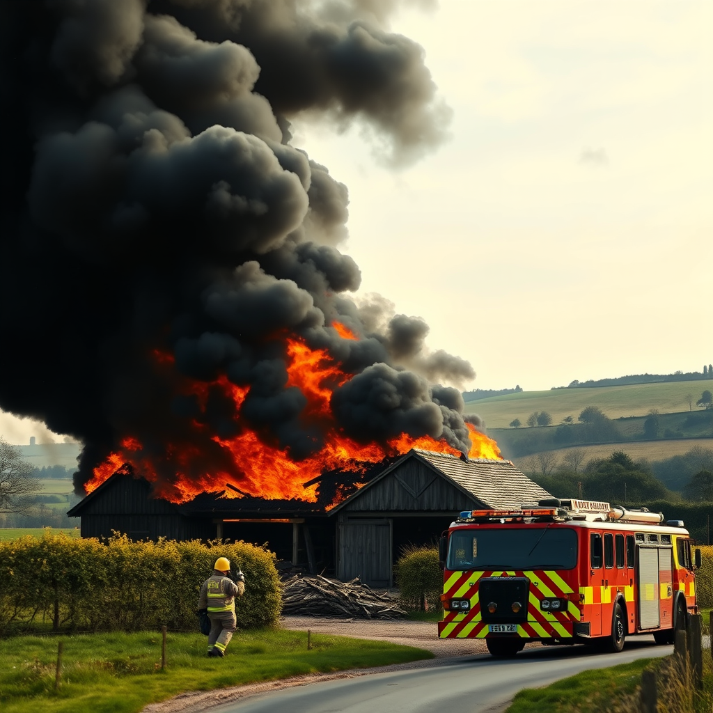 Fire tears through Clarkson's Farm star Kaleb Cooper's barn